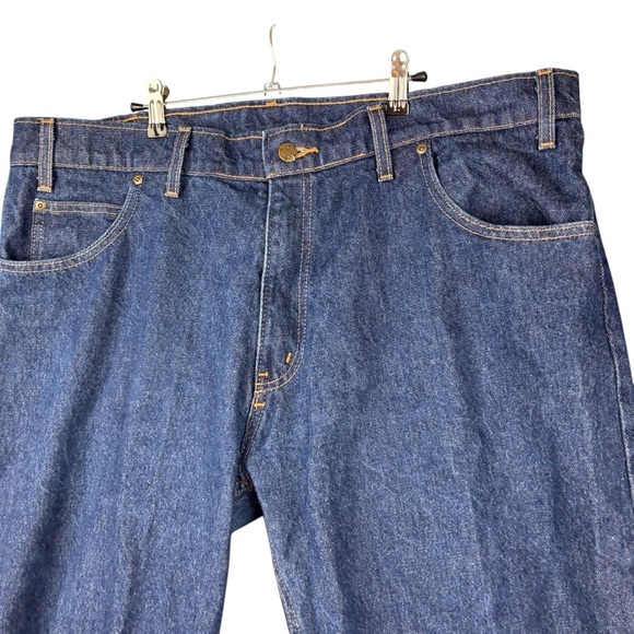 EUC Prison Blues Men's Relaxed Fit Blue Jeans made by prisoners Sz 42x30 - Picture 2 of 13